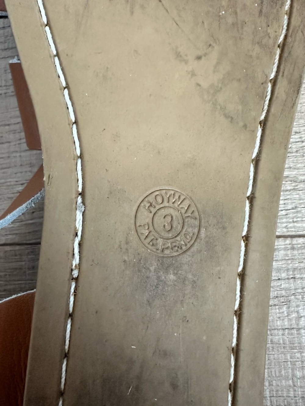 Salt Water Kids' Tan Leather Strappy Sandals - Picture 6 of 7